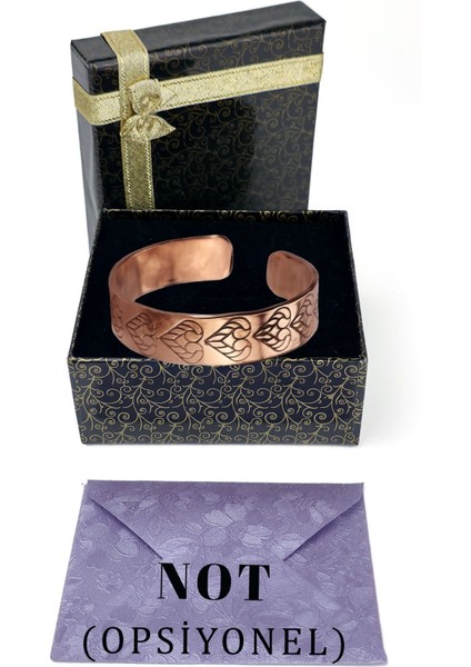 El Yapımı Ayarlanabilir Saf Bakır Bileklik Seti, Bakır Bilezik BB-323 fiyatları