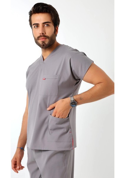 Bflex Unisex Likralı Yarasa Kol Tek Üst - 6406 Gri fiyatları