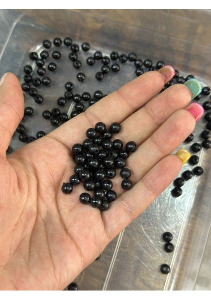 Siyah Plastik Boncuk Set 0,5 mm 25 gr fiyatları