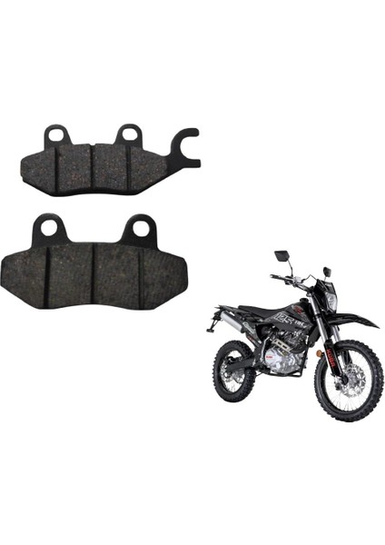 Arka Fren Disk Balatası - Kuba Race 125 Cross