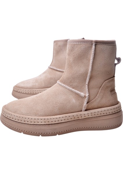 Kadın Nubuk Deri Fermuarlı Bot 26105251K fırsatları