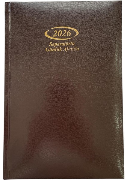 Suni Deri Seperatörlü Günlük Ajanda 17*24