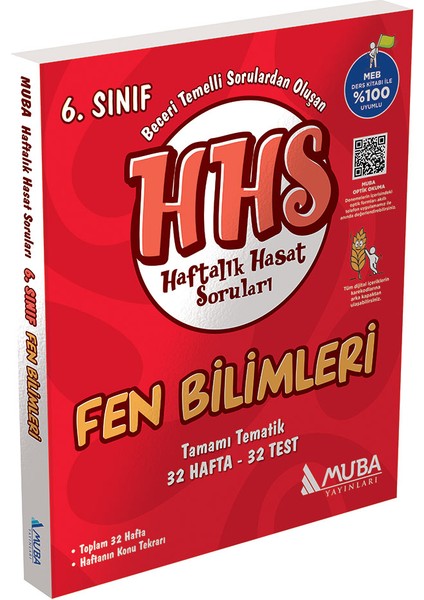 6. Sınıf Haftalık Hasat Soruları Full Set. (HHS) indirimleri