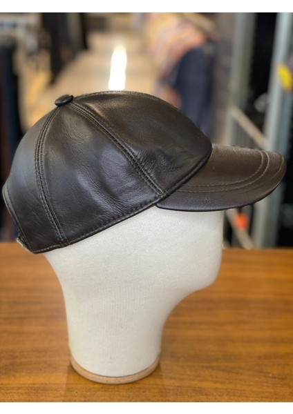%100 Deri Kışlık Erkek Cap Şapka modelleri
