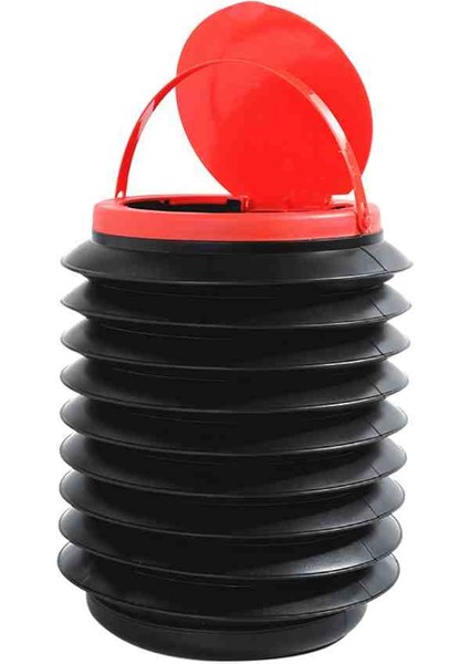 Kamp Karavan Araç Portatif Katlanabilir Plastik Çöp Kovası Çok Amaçlı