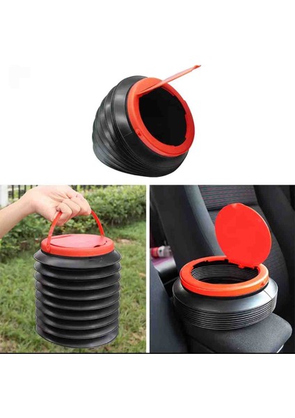 Kamp Karavan Araç Portatif Katlanabilir Plastik Çöp Kovası Çok Amaçlı fiyatları