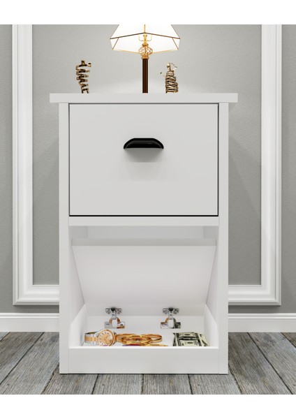 Iki Gizli Bölmeli Mdf Komodin,kurulu Gönderilir,montaja Gerek Yok indirimleri