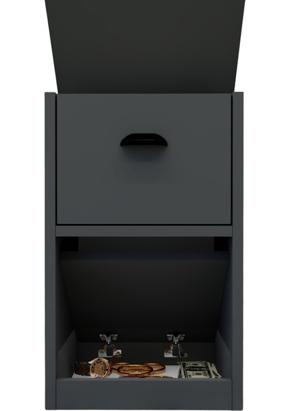 Iki Gizli Bölmeli Mdf Komodin,kurulu Gönderilir,montaja Gerek Yok indirimleri