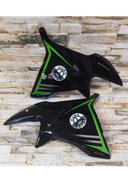 TK03 Depo Altı Yan Kapak Takım Yeşil Orijinal