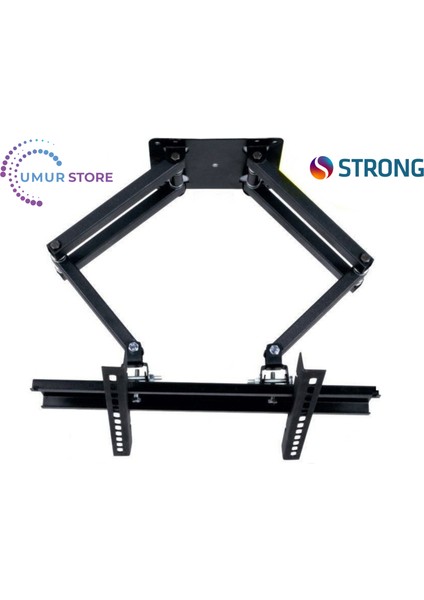 MS32EC2000 32" Uydu Alıcılı Hd Ready 32”- 55” Inç / 82-140 Ekran LCD LED Tv Çift Kollu Hareketli Duvar Askı Aparatı