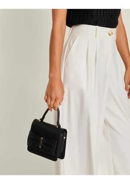 Kurdeleli Çanta Siyah