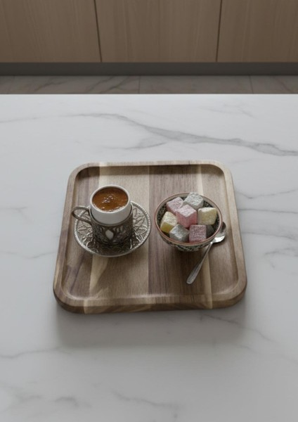 Akasya Sunumluk - Sunum Tabağı 20X20 cm modelleri