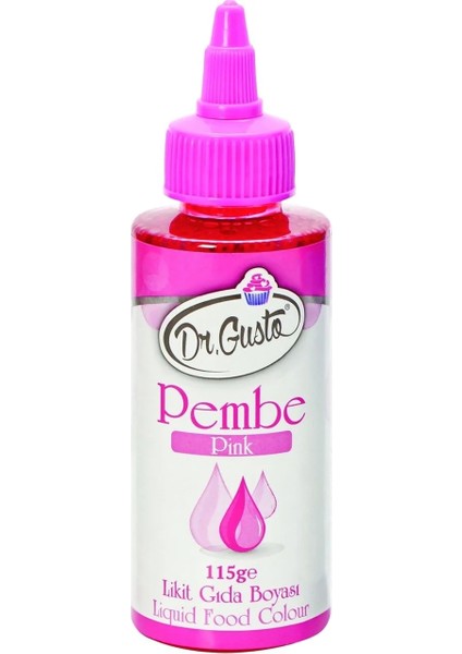 Dr.gusto 115 gr Su Bazlı Likit Pembe