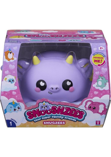 MH002001 Smooshzees Sıkıştırılabilir Esnek Büyük Snugzees 08104 Kız Erkek Çocuk Oyuncak Eğitici Oyun modelleri