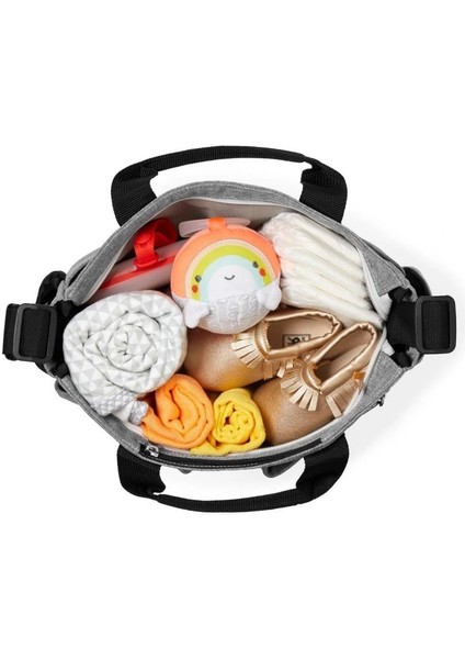 Nessiworld Skip Hop Duo Orjinal Çanta Gri Melanj modelleri