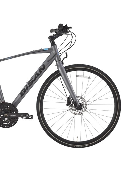 Trx 8600 Deore 700C Trekking Bisikleti – Alüminyum Kadro, Shimano Deore 30 Vites, Hidrolik Disk Fren, Alloy Rigid Maşa Gri Mavi fiyatları