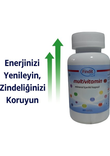 Multivitamin Mineral Içerikli Kapsül fırsatları