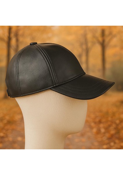 %100 Deri Kışlık Erkek Cap Şapka modelleri
