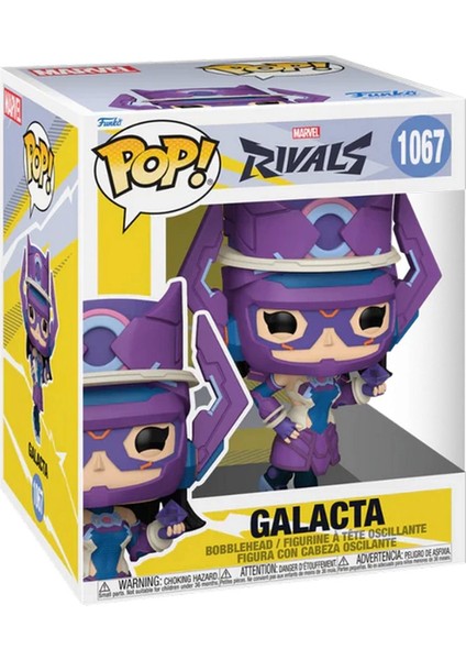 Funko Pop Games Super: Marvel Rivals - Galacta 6'' Kız Erkek Çocuk Oyuncak Eğitici Oyuncaklar
