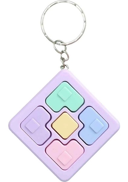Mini Hafıza Oyunu Anahtarlık Kız Erkek Çocuk Oyuncak Eğitici Oyuncaklar