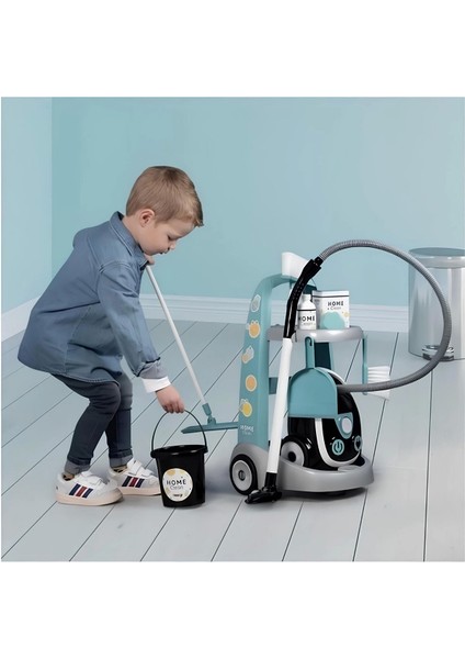 Smoby Temizlik Arabası + Elektrikli Süpürge Kız Erkek Çocuk Oyuncak Eğitici Oyuncaklar fiyatları