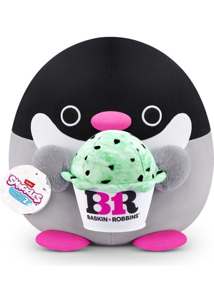 5UA03000 Snackles Aburcubur Dev Peluş 35CM Kız Erkek Çocuk Oyuncak Eğitici Oyuncaklar modelleri