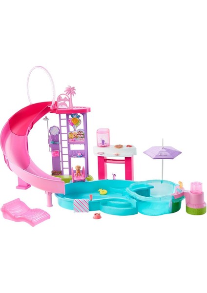 JFP01 Barbienin Rüya Havuzu Oyun Seti Kız Erkek Çocuk Oyuncak Eğitici Oyuncaklar