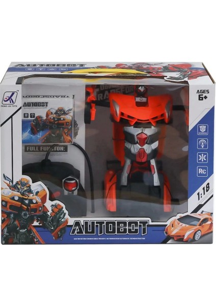 Robot Olan Şarjlı Araba Kız Erkek Çocuk Oyuncak Eğitici Oyuncaklar