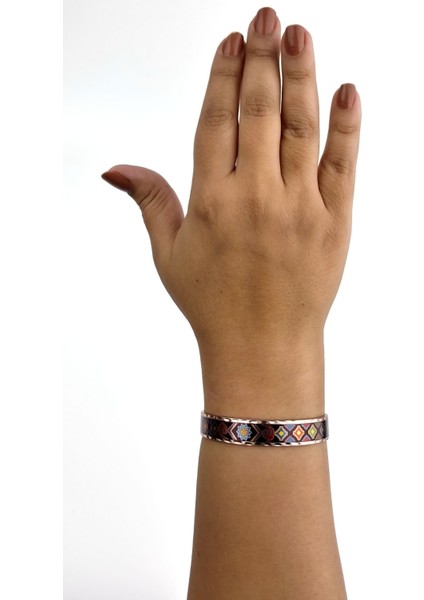 El Yapımı Ayarlanabilir Saf Bakır Bileklik Seti, Bakır Bilezik BB-320 fırsatları