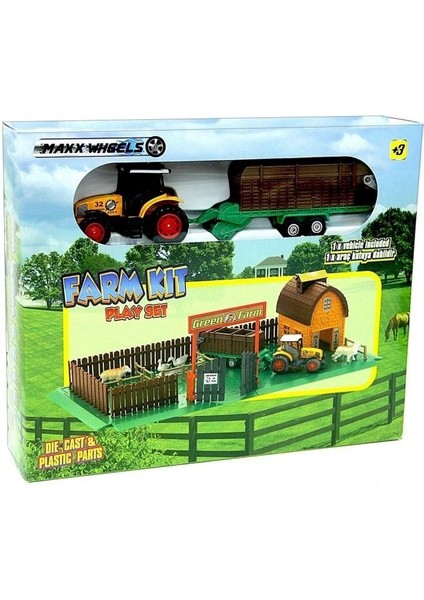 Sunman Çiftlik Seti Kız Erkek Çocuk Oyuncak Eğitici Oyuncaklar