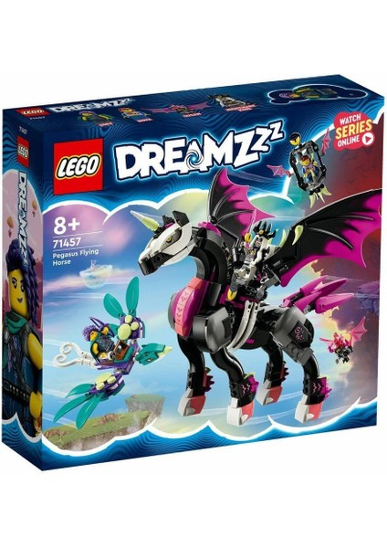 71457 Lego® Dreamzzz™ Uçan At Pegasus 482 Parça +8 Yaş Kız Erkek Çocuk Oyuncak Eğitici Oyuncaklar