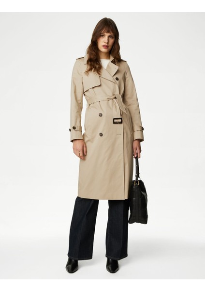 Stormwear™ Regular Fit Uzun Trençkot