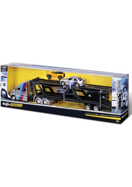 Maisto 1/64 Design Seri Taşıyıcı Tır Kız Erkek Çocuk Oyuncak Eğitici Oyuncaklar modelleri