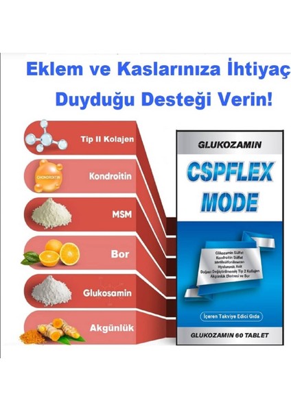 2 Adet Glukozamin Kondroitin Msm fiyatları