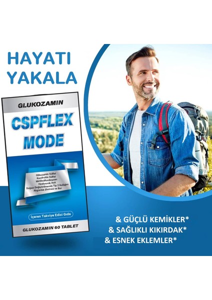 2 Adet Glukozamin Kondroitin Msm indirimleri