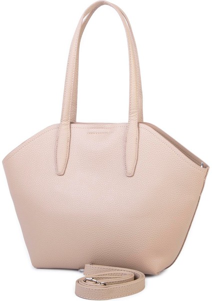 Kadın Büyük Boy Omuz Çantası Çapraz Askılı Bej Lopez modelleri