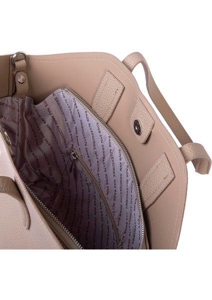 Kadın Büyük Boy Omuz Çantası Çapraz Askılı Bej Lopez indirimleri