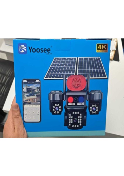 4g Pro 16MP Sim Kartlı Çift Solar Panelli Kamera fırsatları