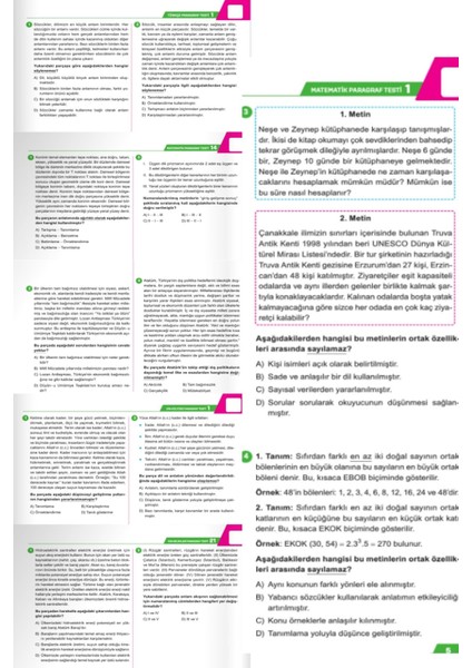 8. Sınıf Tüm Branşlar Paragraf Soru Bankası fiyatları