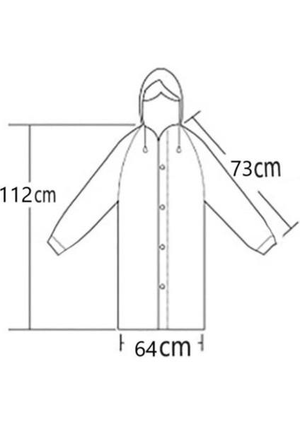 Yağmurluk Unisex Mrc 881 - Siyah modelleri