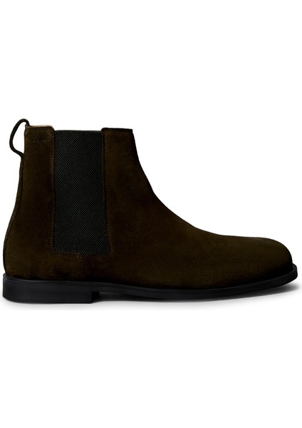 Koyu Kahve Erkek Bot Ess Rubber Chelsea Su