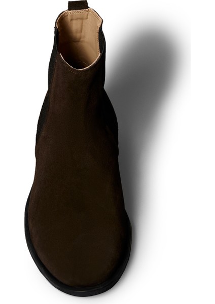 Koyu Kahve Erkek Bot Ess Rubber Chelsea Su fırsatları