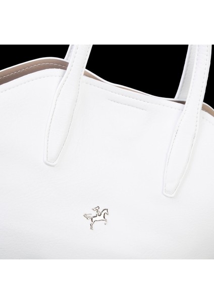 Kadın Büyük Boy Omuz Çantası Çapraz Askılı Beyaz Victoria fiyatları