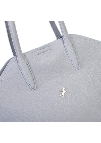 Kadın Büyük Boy Omuz Çantası Çapraz Askılı Gri Lopez fiyatları