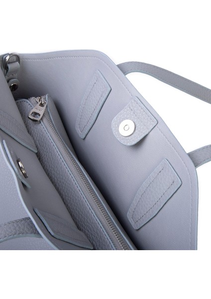 Kadın Büyük Boy Omuz Çantası Çapraz Askılı Gri Lopez fırsatları