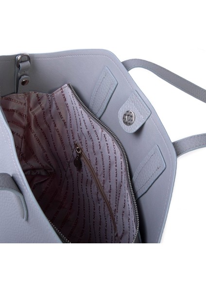Kadın Büyük Boy Omuz Çantası Çapraz Askılı Gri Lopez indirimleri