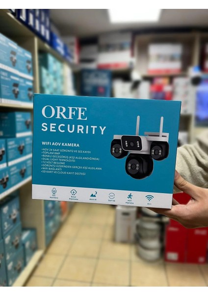 Güneş Panelli Wifi Kamera