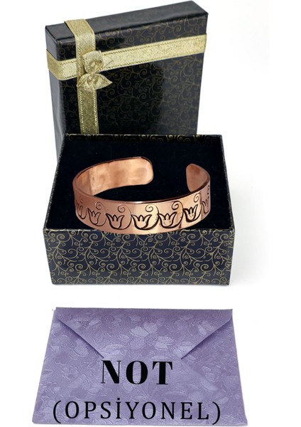 El Yapımı Ayarlanabilir Saf Bakır Bileklik Seti, Bakır Bilezik BB-328 fiyatları