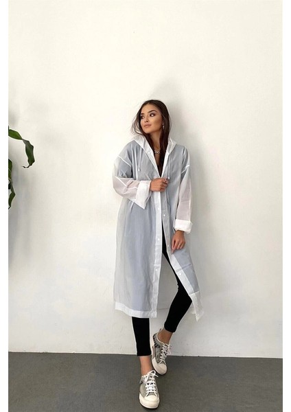 Yağmurluk Unisex Mrc 881 - Beyaz modelleri