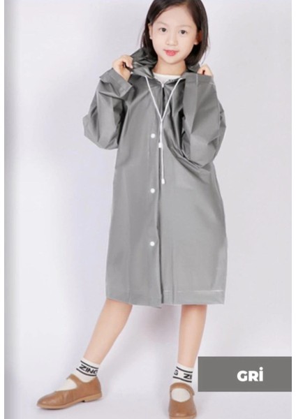 Yağmuruk Unisex Çocuk - Gri